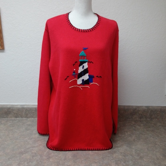 Sag Harbor Sweaters - ~SAG HARBOR~ WOMEN'S SWEATER SIZE:1 X (XL )